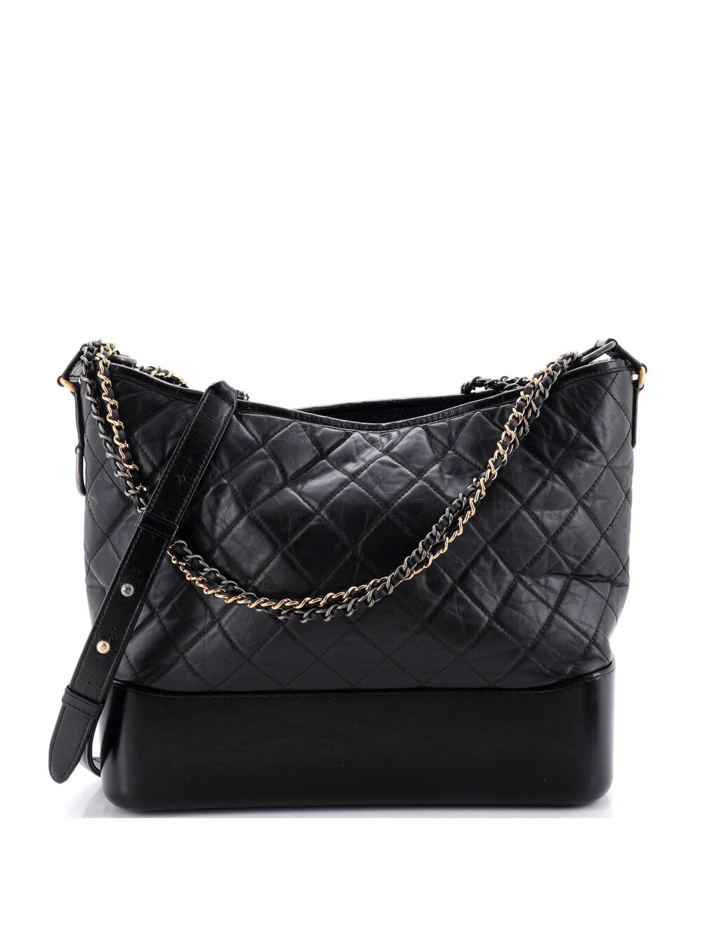 Chanel Gabrielle Hobo Quilted Aged #259707C26B